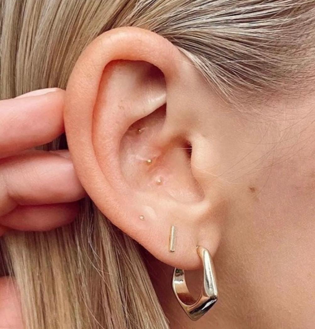 The Ear Seed COMBO pack - Gold & Rainbow Crystal Wellness stickers
