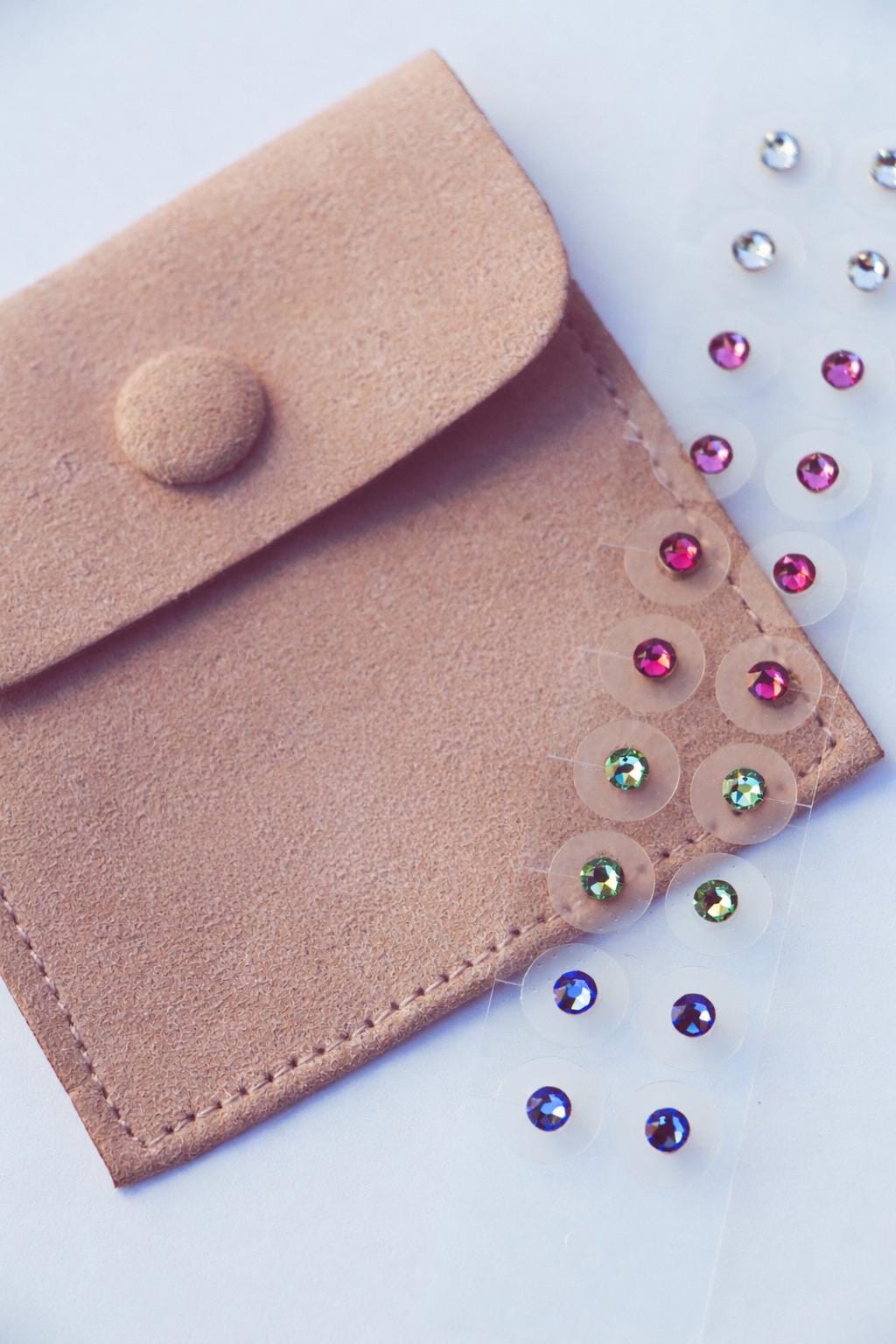 The Ear Seed COMBO pack - Gold & Rainbow Crystal Wellness stickers